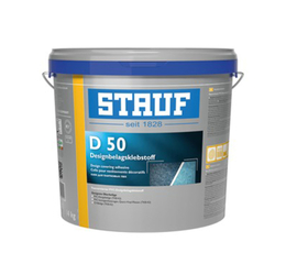 Армированный волокном клей для покрытий из ПВХ и дизайнерских покрытий STAUF D 50 - stauf