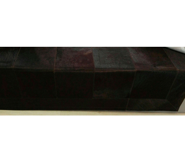 Ковер из натуральной кожи D9BR/3B, шоколадный