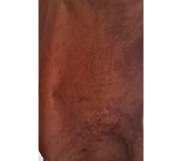 Ковер из натуральной кожи COW DIED BROWN SKIN, рыже-коричневый