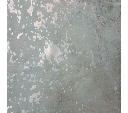 Ковер из натуральной кожи COW LIGHT GREY ACID SILVER SKIN, светло-серая с вкраплениями серебра