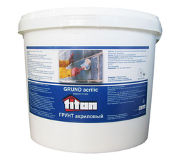 Грунтующая эмульсия для впитывающих оснований TITAN