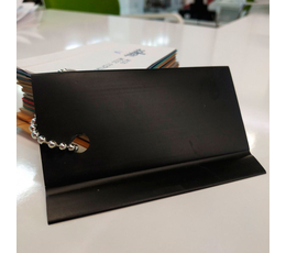 Гибкий ПВХ плинтус WL 50, 0110 черный (1х50)