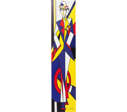 Picture Touched Fashion Guy Red Line