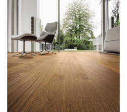 Однополосная паркетная доска 4V Янтарный дуб PLAZA