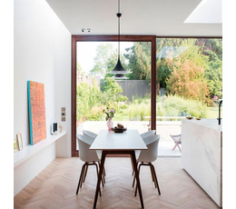 Паркет елка Allegro Дуб ярко-белый Фаворит