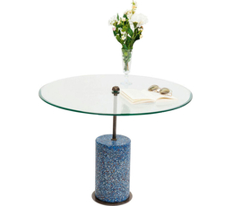 Coffee Table Terrazzo Visible Blue