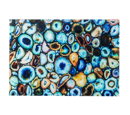 Picture Glass Achat Blue