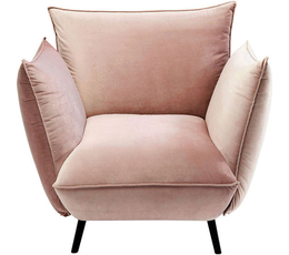 Arm Chair Molly Velvet Taupe, KARE