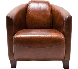 Armchair Cigar Lounge Brown, KARE