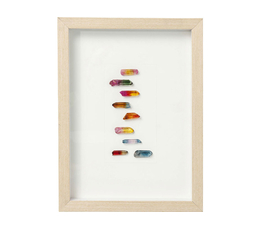Picture Frame Rainbow Stones