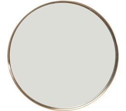 Mirror Curve Round Copper