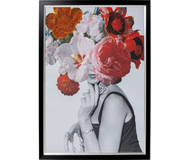 Picture Frame Flower Lady