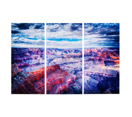 Picture Glass Triptychon Grand Canyon