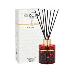 Clarity Burgundy Pre-filled Reed Diffuser Amber Powder