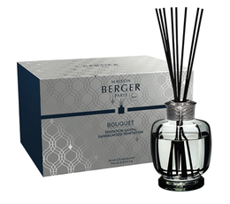 Belle Epoque Grey Reed Diffuser + 250ml (8.45oz) Sandalwood Temptation