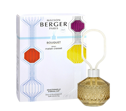 Matali Crasset Chestnut Pre-filled Cube Reed Diffuser