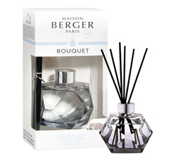 Geometry Pre-filled Black Reed Diffuser- Fresh Linen