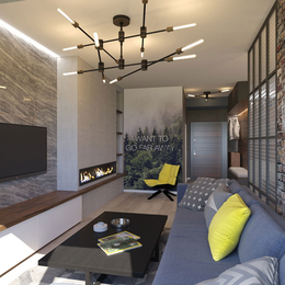 Квартира стиль лофт