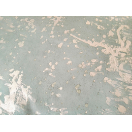 Ковер из натуральной кожи COW WHITE ACID SILVER SKIN, белая с вкраплениями серебра