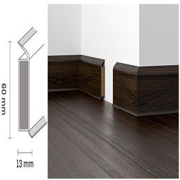 Плинтус DOELLKEN EP 60/13 flex life, 110 черный