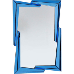Mirror Boomerang Blue