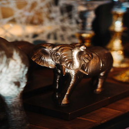 Книгодержатель ELEPHANT BRONZE