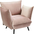 Arm Chair Molly Velvet Taupe, KARE