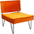 Armchair Cubo Cinnamon, KARE