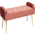Bench Lofty Mauve Gold