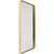 Mirror Curve Rectangular Brass