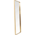 Mirror Curve Rectangular Brass
